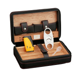 COHIBA Cedar Wood Cigar Humidor Travel  Case