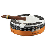 COHIBA Round Ceramic Cigar Ashtray