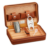 COHIBA Cedar Wood Cigar Humidor Travel  Case